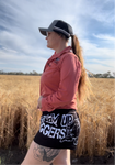 Black/White Footy Shorts