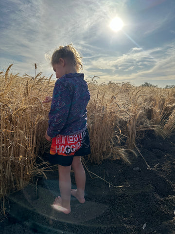 KIDS- Sunset Footy Shorts