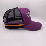 PURPLE/ORANGE Trucker cap